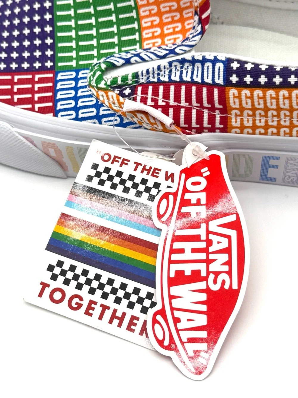 Women's Vans Classic Slip-On Vans LGBTQ 🏳️‍🌈